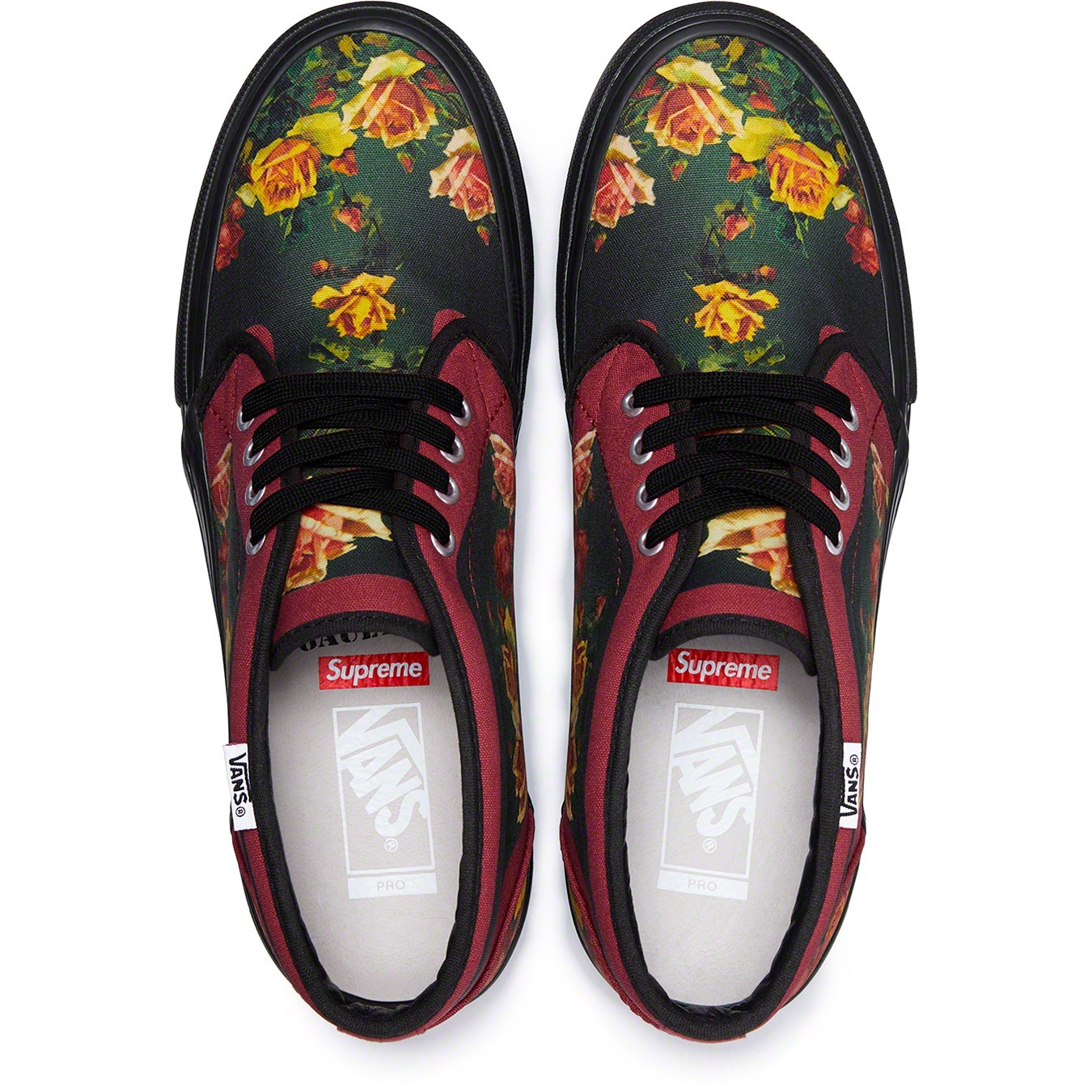 Supreme®/Vans® Jean Paul Gaultier® Floral Print Chukka Pro view 6